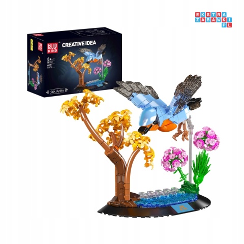 [10151] Klocki 609 el. Ptak koliber rudzik konstrukcyjne Mould King