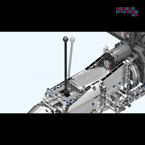 [10168] Klocki 2899 el. Model silnik V8 Twin Turbo skrzynia biegów Mould King