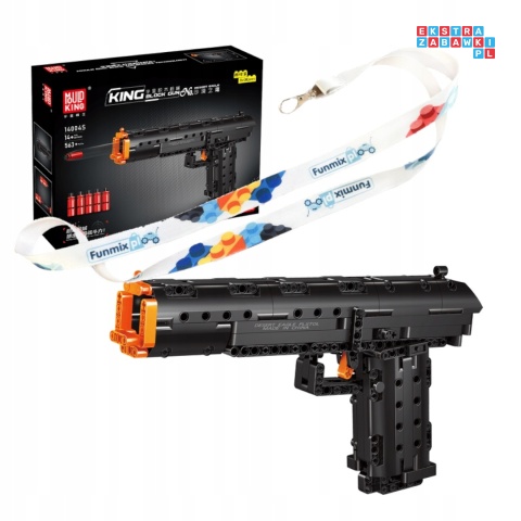 [14004S] Klocki 563 el. Pistolet Eagle broń replika broni Mould King