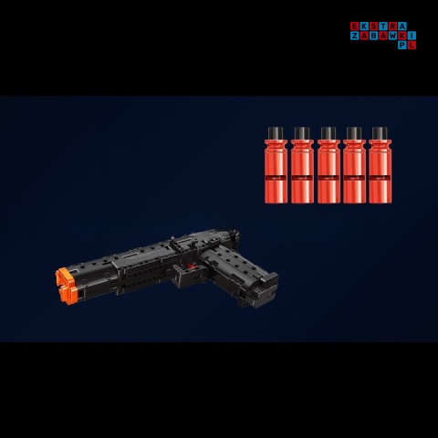 [14004S] Klocki 563 el. Pistolet Eagle broń replika broni Mould King