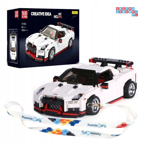 [13104] Klocki 1024 el. Pojazd Technic auto GTR nismo Mould King