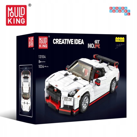 [13104] Klocki 1024 el. Pojazd Technic auto GTR nismo Mould King