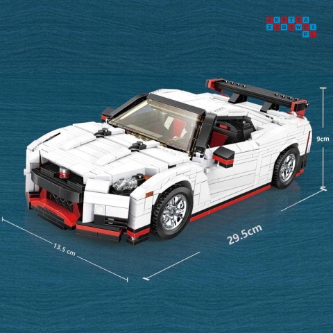 [13104] Klocki 1024 el. Pojazd Technic auto GTR nismo Mould King
