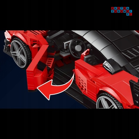 [10041] Klocki 1278 el. Pojazd Technic sportowe auto Zonda R Mould King