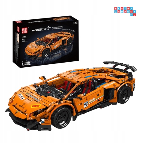 [13177] Klocki 1620 el. Pojazd zdalnie sterowany Włoski Bull Mould King