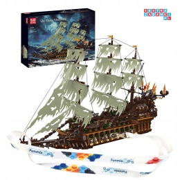 [13197] Klocki 4364 el. Statek model widmo Latający Holender Mould King