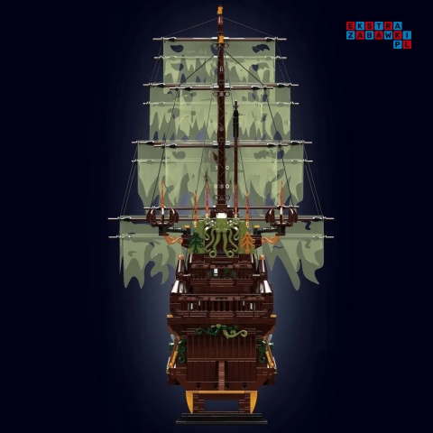 [13197] Klocki 4364 el. Statek model widmo Latający Holender Mould King