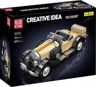 [10115] Klocki 897 el. Technic autko retro klasyczny pojazd Fantom Mould King [S]