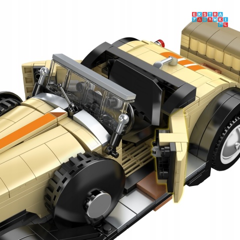 [10115] Klocki 897 el. Technic autko retro klasyczny pojazd Fantom Mould King