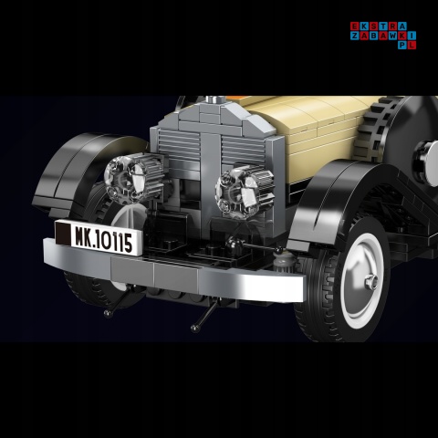[10115] Klocki 897 el. Technic autko retro klasyczny pojazd Fantom Mould King