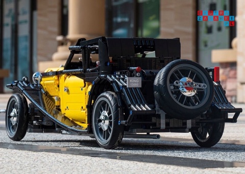 [13080S] Klocki 3616 el. Auto Technic retro pojazd vintage T50 Mould King