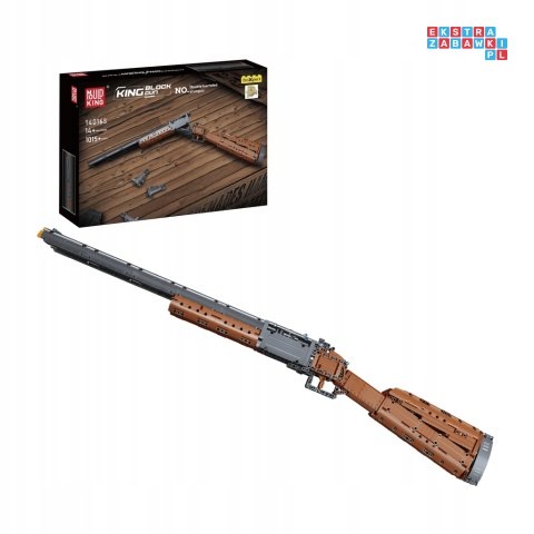 [14016] Klocki 1015 el. Technic broń dubeltówka shotgun strzelba Mould King