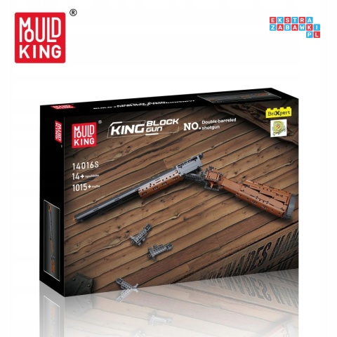 [14016] Klocki 1015 el. Technic broń dubeltówka shotgun strzelba Mould King