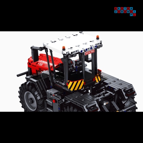 [17020] Klocki 2716 el. Technic ciągnik sprzęt rolniczy zdalnie sterowany RC Mould King