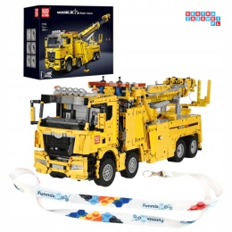 [17028] Klocki 4883 el. Technic konstrukcyjne dźwig ciężarówka Mould King