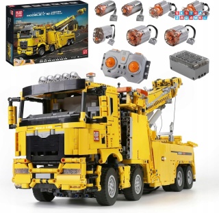 [17028] Klocki 4883 el. Technic konstrukcyjne dźwig ciężarówka Mould King [S]