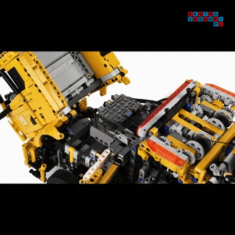 [17028] Klocki 4883 el. Technic konstrukcyjne dźwig ciężarówka Mould King