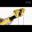 [17028] Klocki 4883 el. Technic konstrukcyjne dźwig ciężarówka Mould King