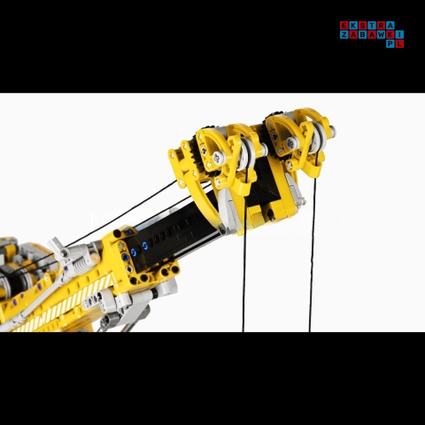 [17028] Klocki 4883 el. Technic konstrukcyjne dźwig ciężarówka Mould King