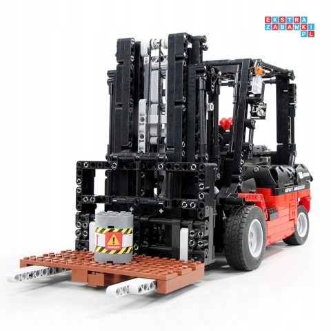 [13106S] Klocki 1904 el. Technic konstrukcyjne pojazd wózek widłowy Mould King