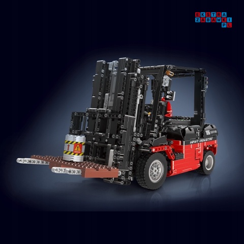 [13106S] Klocki 1904 el. Technic konstrukcyjne pojazd wózek widłowy Mould King