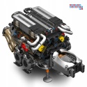 [10131] Klocki 952 el. Technic model silnik BGT W16 Mould King