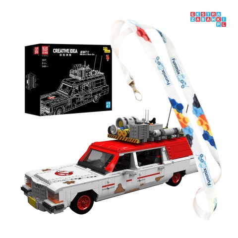 [10071] Klocki 2468 el. Technic pojazd autko pogromcy duchów Mould King