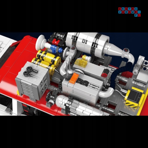 [10071] Klocki 2468 el. Technic pojazd autko pogromcy duchów Mould King