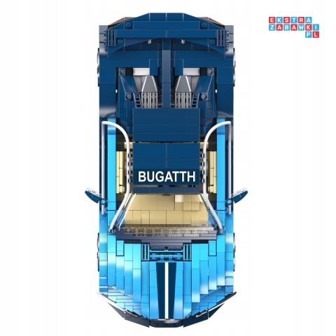 [10111] Klocki 1222 el. Technic pojazd autko sportowe Kai-Ronn Mould King