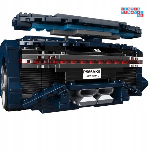 [10111] Klocki 1222 el. Technic pojazd autko sportowe Kai-Ronn Mould King