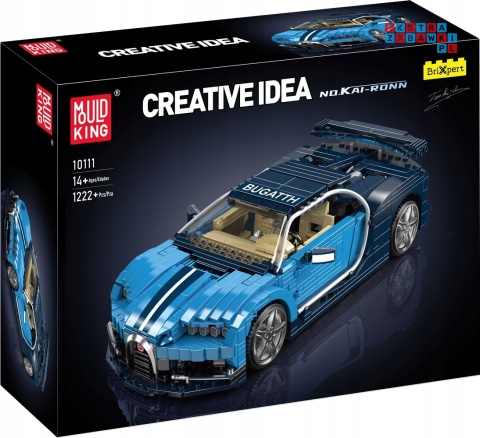 [10111] Klocki 1222 el. Technic pojazd autko sportowe Kai-Ronn Mould King