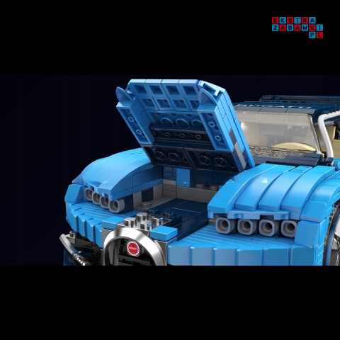 [10111] Klocki 1222 el. Technic pojazd autko sportowe Kai-Ronn Mould King