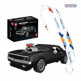 [10028] Klocki 1439 el. Technic pojazd autko sportowe w skali 1:12 Mould King [S]