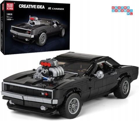 [10028] Klocki 1439 el. Technic pojazd autko sportowe w skali 1:12 Mould King