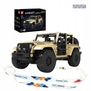 [13184] Klocki 3621 el. Technic pojazd auto terenowe sterowany RC Mould King [S]