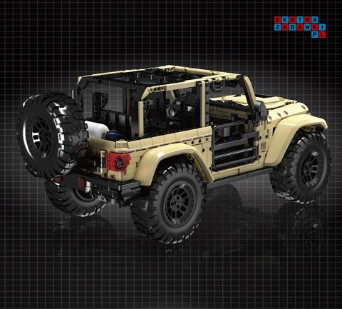 [13184] Klocki 3621 el. Technic pojazd auto terenowe sterowany RC Mould King