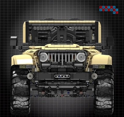 [13184] Klocki 3621 el. Technic pojazd auto terenowe sterowany RC Mould King