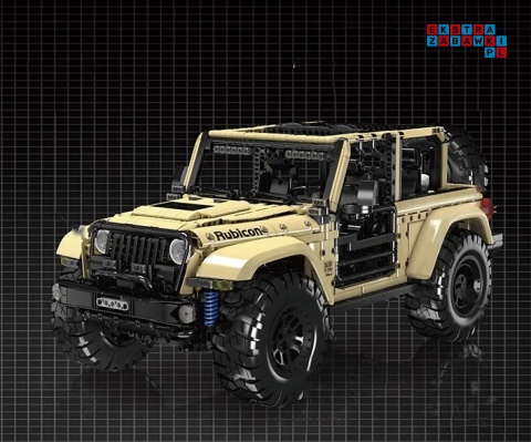 [13184] Klocki 3621 el. Technic pojazd auto terenowe sterowany RC Mould King