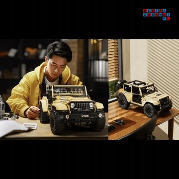 [13184] Klocki 3621 el. Technic pojazd auto terenowe sterowany RC Mould King