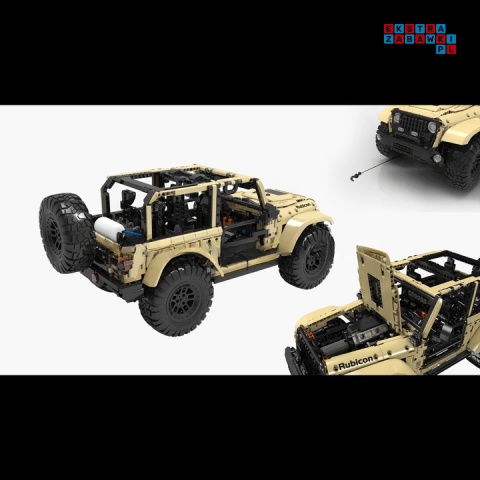 [13184] Klocki 3621 el. Technic pojazd auto terenowe sterowany RC Mould King