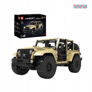 [13184] Klocki 3621 el. Technic pojazd Wrangler auto terenowe sterowany RC Mould King