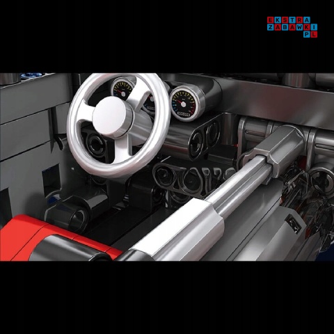 [13081] Klocki 1098 el. Auto Technic Charger zdalnie sterowany Mould King