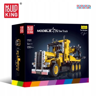 [17011] Klocki 1250 el. Technic pojazd holownik Road Trailer Mould King [S]
