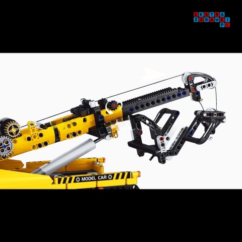 [17011] Klocki 1250 el. Technic pojazd holownik Road Trailer Mould King