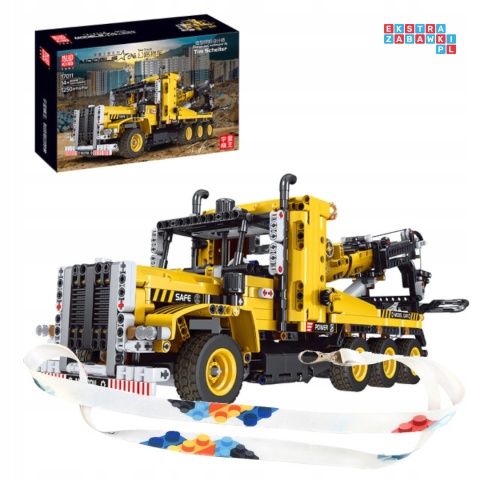 [17011] Klocki 1250 el. Technic pojazd holownik Road Trailer Mould King