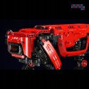 [15075S] Klocki 921 el. Technic pies robot droid zdalnie sterowany RC Mould King - czerwony
