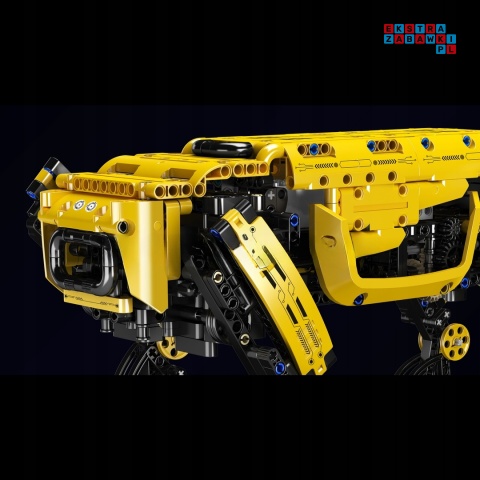 [15075S] Klocki 921 el. Technic pies robot droid zdalnie sterowany RC Mould King - żółty