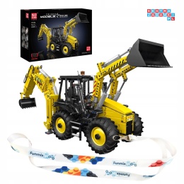 [17036] Klocki 2239 el. technic koparka z łyżką spychacz buldożer zabawka Mould King