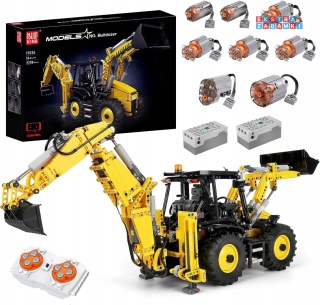 [17036] Klocki 2239 el. technic koparka z łyżką spychacz buldożer zabawka Mould King [S]
