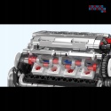 [10088] Klocki 535 el. Technic V8 ośmiocylindrowy silnik benzynowy Mould King